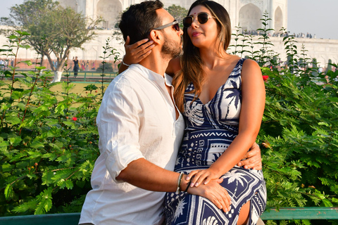 Same Day Taj Mahal and Agra Day Tour from Delhi by Car From Agra: Tour with Air-Conditioned Car, Driver, and Guide