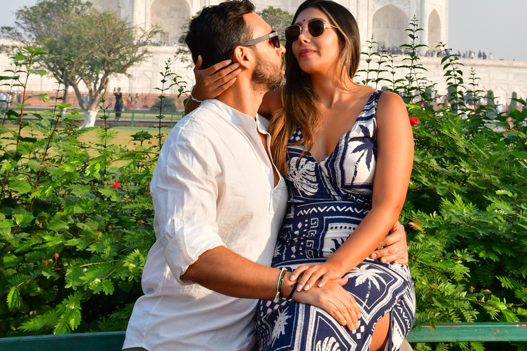 Same Day Taj Mahal and Agra Day Tour from Delhi by Car From Agra: Tour with Air-Conditioned Car, Driver, and Guide