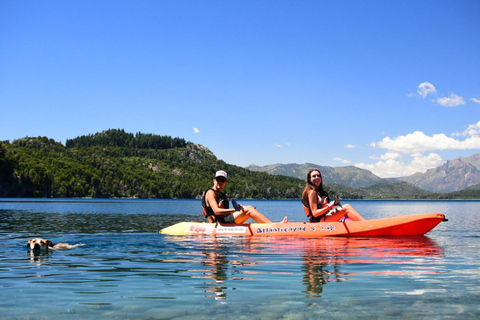 Double kayak adventure on Lake Moreno – Bariloche