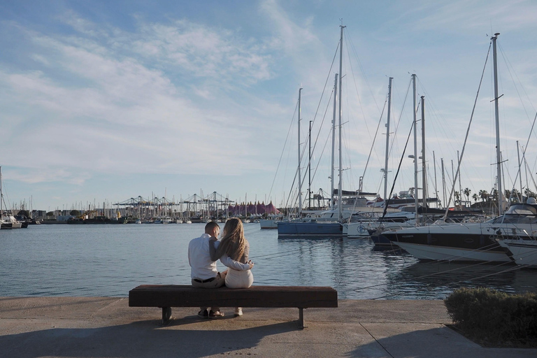 Valencia: Fotoshooting am Strand mit Profifotograf