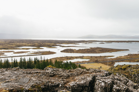 Från Reykjavik: Gyllene cirkeln &amp; Blå lagunen med dryck