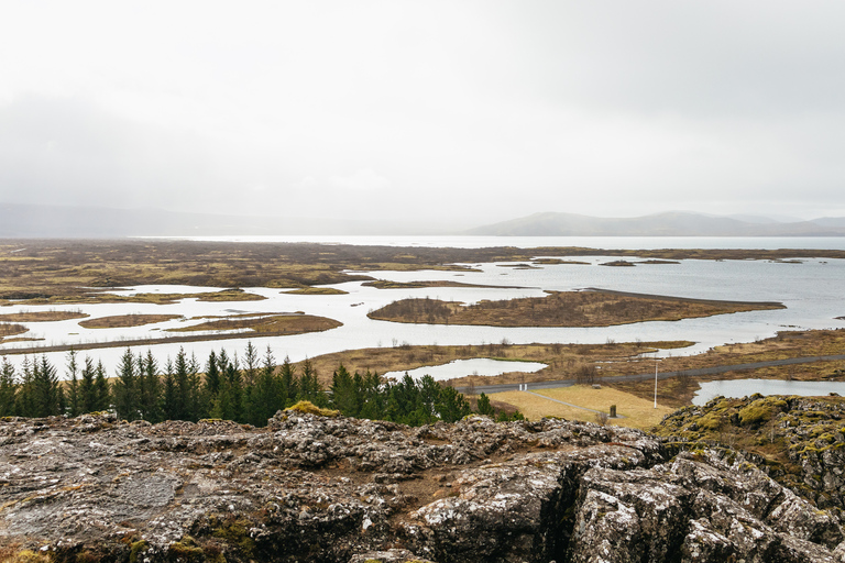 De Reykjavik: Excursão ao Círculo Dourado e à Lagoa Azul com bebidas