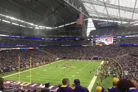 Minnesota Vikings Football Game at US Bank Stadium