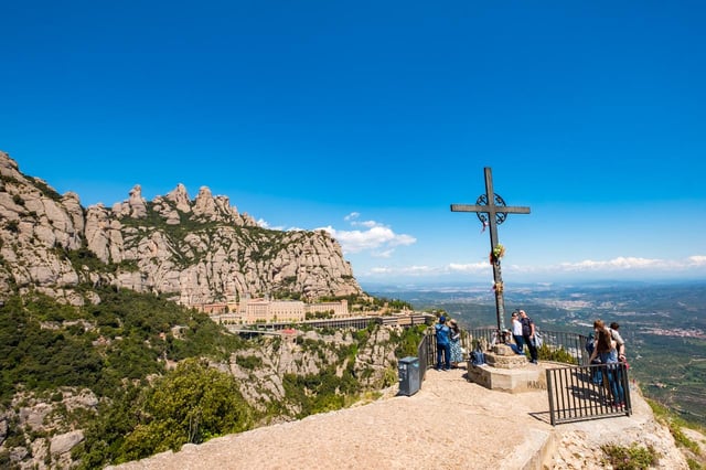 From Barcelona: Montserrat Monastery, Easy Hike, Cable Car