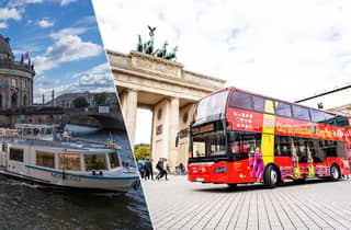 Berlin: Hop-On/Hop-Off-Bus mit optionaler Bootsfahrt