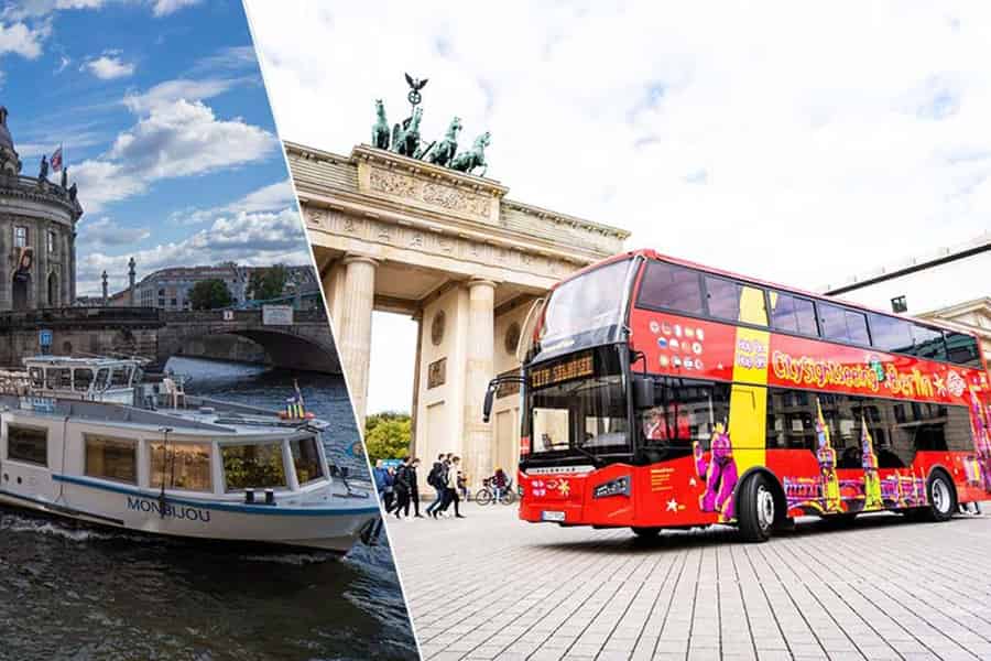 Berlin: Hop-On/Hop-Off-Bus mit optionaler Bootsfahrt. Foto: GetYourGuide Berlin: Hop-On/Hop-Off-Bus mit optionaler Bootsfahrt. Foto: GetYourGuide