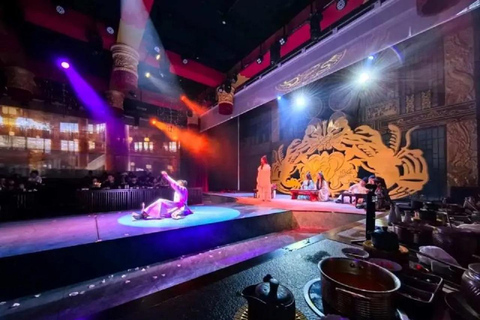 Chengdu: Shu Kingdom Banquet with Show and Garden Activities Forth Row Standard Ticket