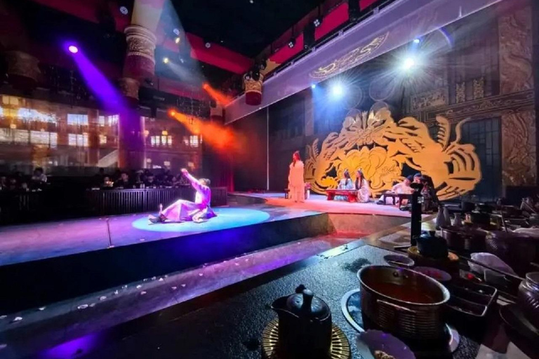 Chengdu: Shu Kingdom Banquet with Show and Garden Activities Forth Row Standard Ticket