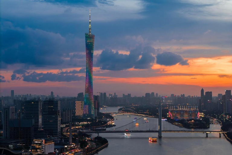 Guangzhou Pearl River Night Cruise with City Skyline Views Pearl River Night Cruise Indoor 1st&2nd Floor Seating Ticket