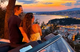 Nizza: Private Tour im Oldtimer Triumph an der Côte d'Azur