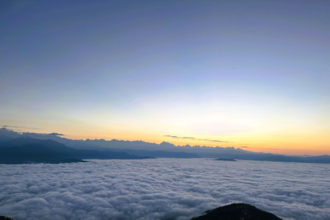 Katmandu: Wschód słońca w Nagarkot: wędrówka Nagarkot - Changunarayan