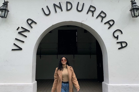 From Santiago: Undurraga Winery Tour & Wine Tasting