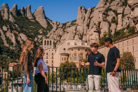 Depuis Barcelone : Montserrat, Gérone et la Costa Brava en 2 jours