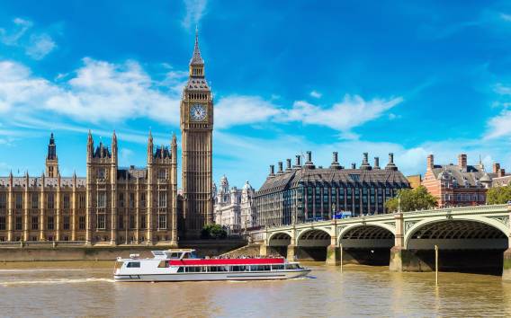 London: Highlights Private geführte Tour zu Fuß und Bootsfahrt