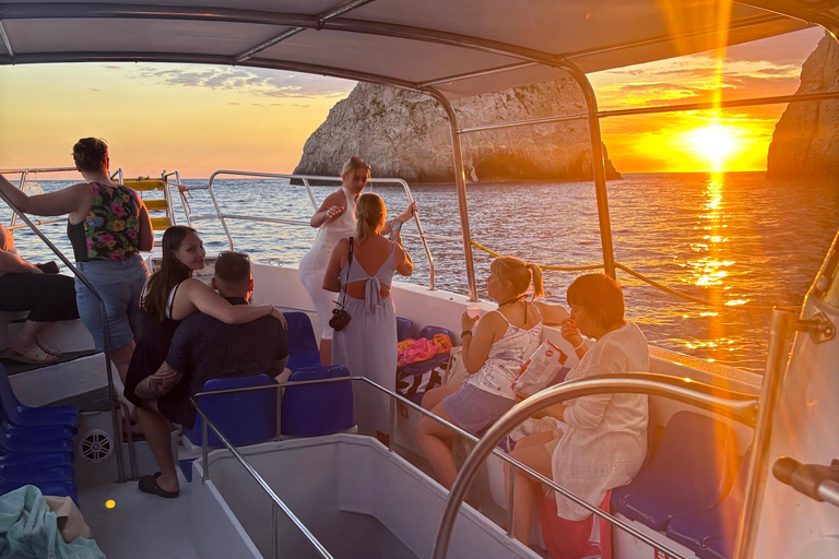 Speedboat Sunset Cruise: Caves & Free Wine Zakynthos Speedboat Sunset Cruise: Caves & Free Wine