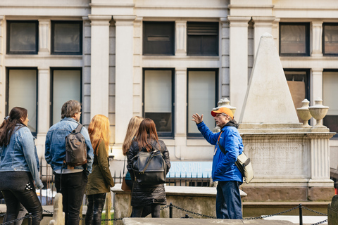 NYC: Wall Street Tour with 9/11 Memorial and Statue Ferry Lower Manhattan Walking Tour