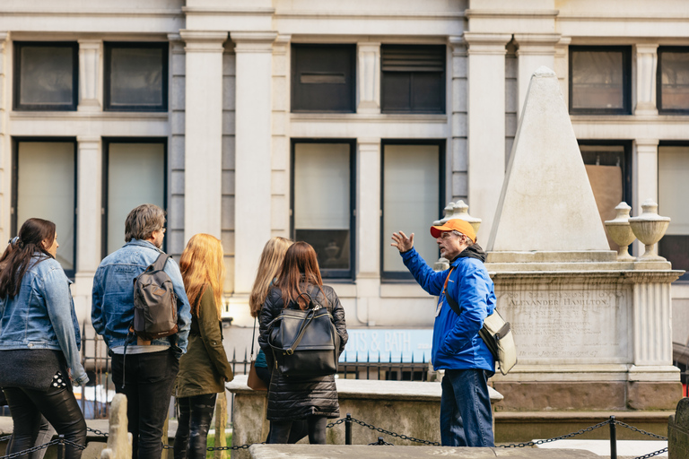 NYC: Wall Street Tour with 9/11 Memorial and Statue Ferry Lower Manhattan Walking Tour
