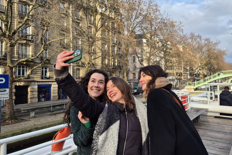 Paris Canal St-Martin Sightseeing Cruise (Live Commentary)
