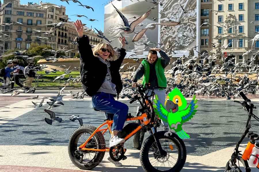 Barcelona: Geführte Stadtführung mit dem Fahrrad oder E-Bike