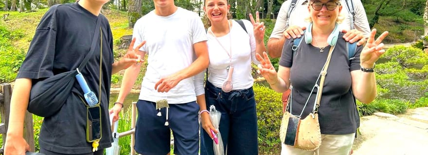 Hiroshima : Jardin Shukkei-en avec guide de la région 90min