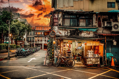 Private Tour Taipei 4 hours Skyline, Old Taipei-Wharf-Market