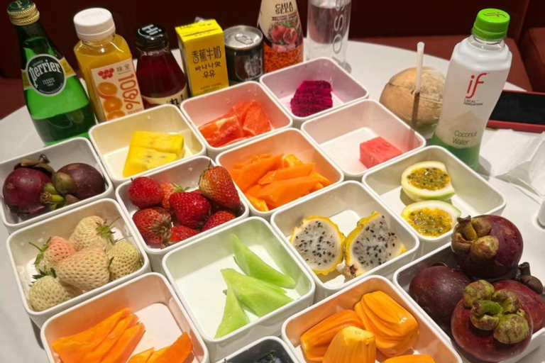 Beijing No.9 Hot Spring: Single-Session Pass + Buffet & SPA 14h Night Pass (Sun–Thu) with Buffet & Fruit