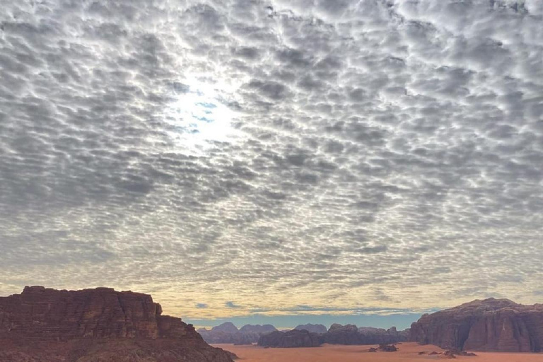 Wadi Rum: 2-Day Desert Tour with Camp, Meals, & Guide