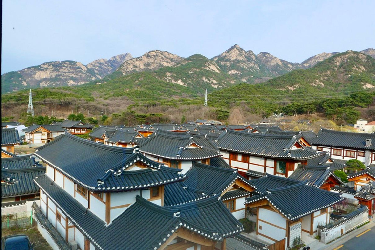 DMZ+EunpyeongHanokVilliage(Cafe+Temple/Museum)_Private GuideDMZ+Eunpyeong Hanok Village_Mountain View Cafe+Hanok Museum