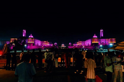 Delhi: Red Fort Light & Sound Show With Skip The Line Entry Tour With Guide Only