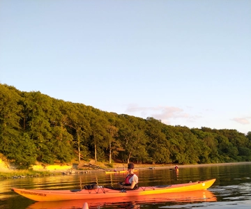 Guided kayaking on Roskilde Fjord: Private tour
