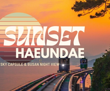 Busan: Sunset Haeundae Sky Capsule & Busan Night view Tour
