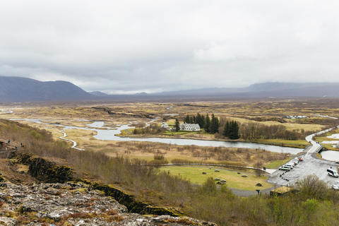 Från Reykjavik: Gyllene cirkeln &amp; Blå lagunen med dryck