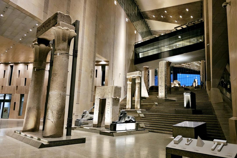 Hurghada to Cairo: Pyramids & Museum for First-Time Visitors Option 2 - The Grand Egyptian Museum (GEM) and Giza Pyramids