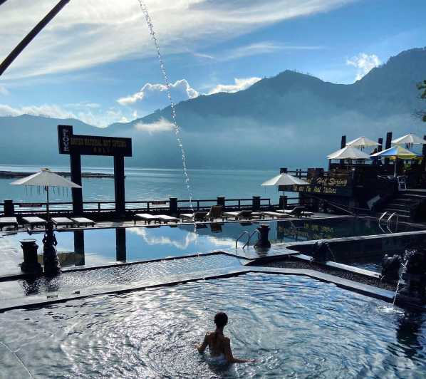 Batur: Aguas termales, Cascada, Excursión a Tirta Empul con almuerzo
