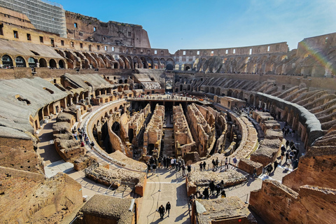 Rome : Visite guidée du Colisée, du Forum romain et de la colline Palatine