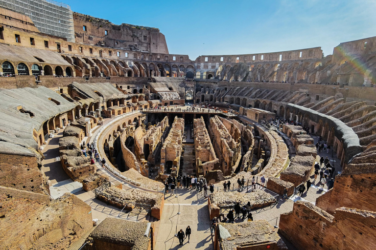 Rom: Colosseum Colosseum, Forum Romanum och Palatinerberget Guidad tur