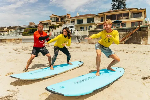 La Jolla: 1.5-Hour Surfing Lesson