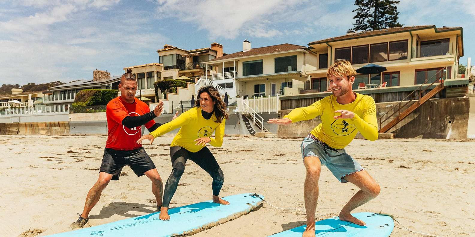 拉霍亚：1.5 小时冲浪课程| GetYourGuide, image size:1585x792