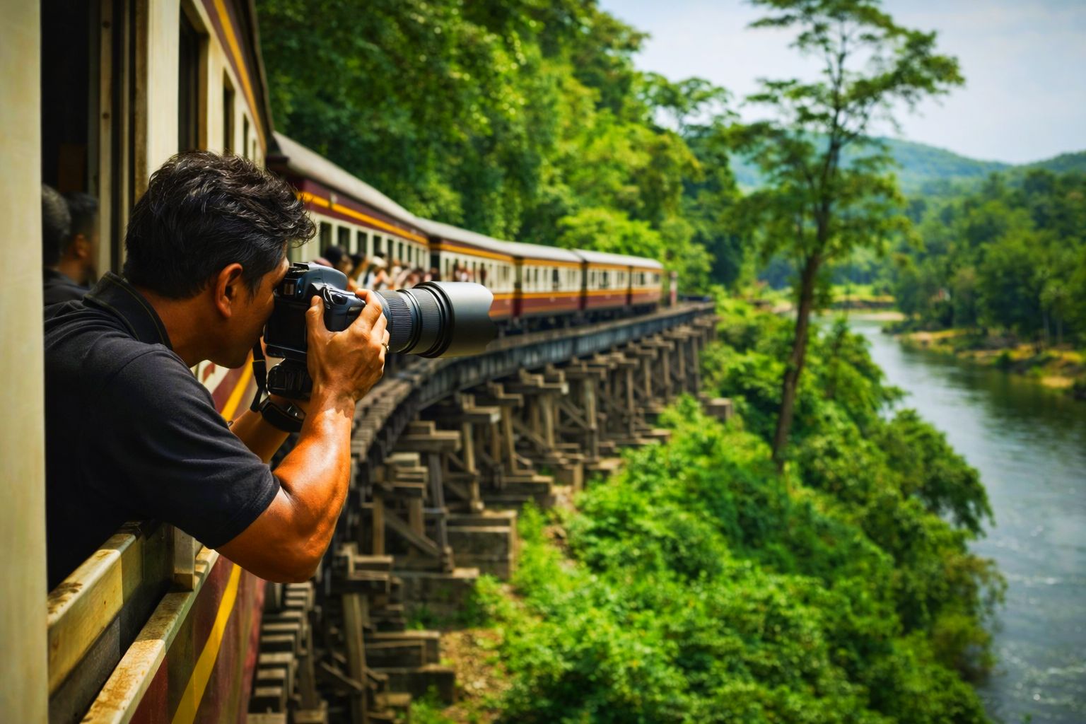 Kanchanaburi Highlights: Brücke, Todesbahn & Hellfire Pass