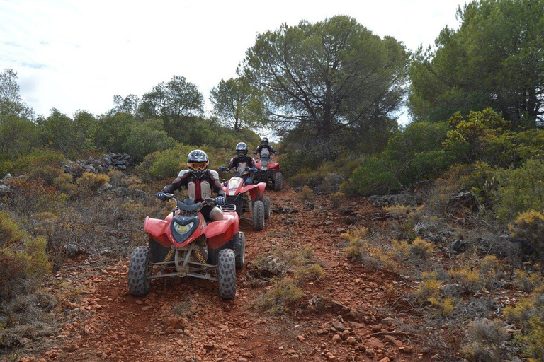 Depuis Albufeira : Paderne Adventure Quad Ride3 heures d&#039;aventure en quad (2 personnes par quad)