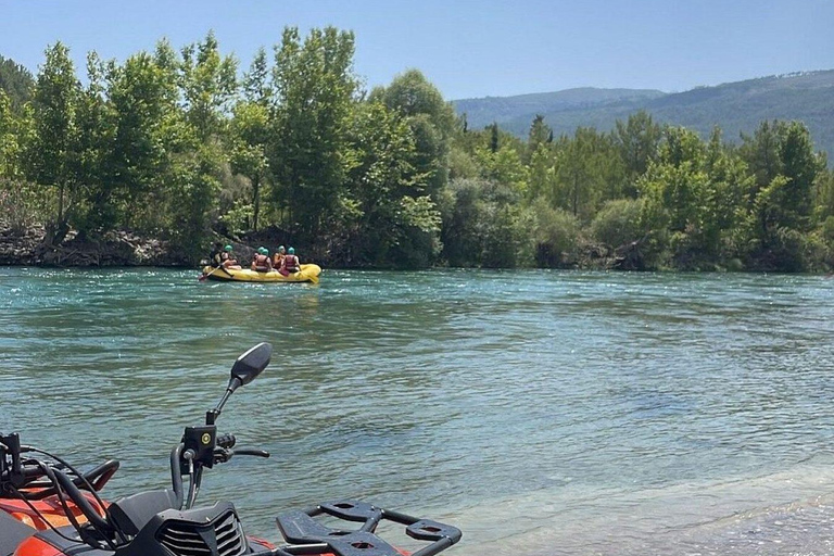 Antalya/Side: Rafting, Buggy, Jeep, and Zipline Adventure Rafting option with a meeting point.