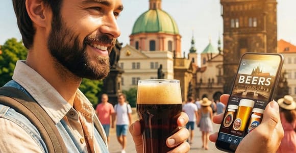 Prague Beer Tour Audio Guide with Ticket to Exhibition