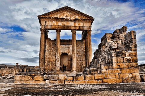 Tunis/Hammamet: Testour, Dougga, Bulla Regia, Beja with Lunch Included Driver only (without live guide or meals)