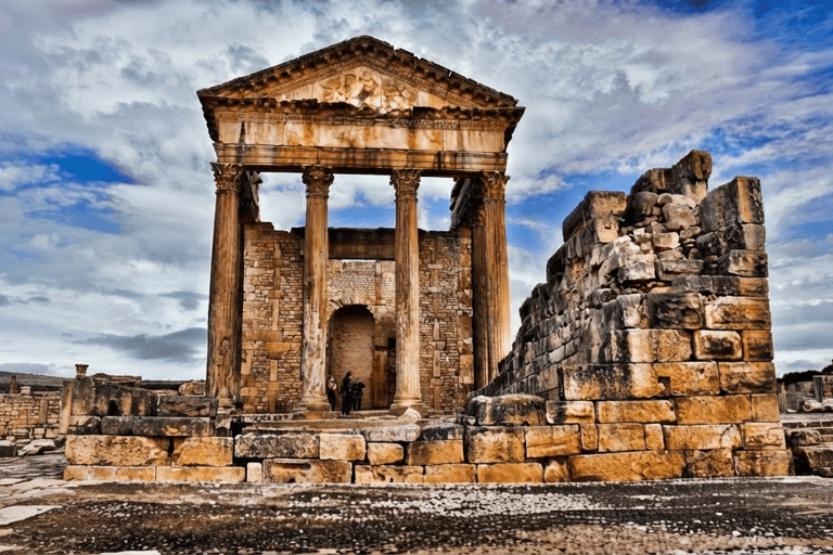 Tunis/Hammamet: Testour, Dougga, Bulla Regia, Beja with Lunch Included Driver only (without live guide or meals)