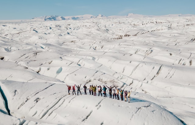 Jökulsárlón: Vatnajökull Gletsjer Wandeltocht met gids