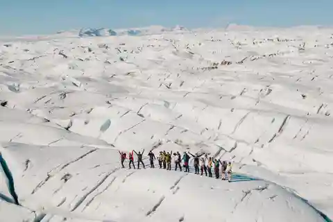 Jökulsárlón: Wycieczka piesza z przewodnikiem po lodowcu Vatnajökull
