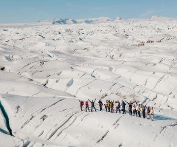 Jökulsárlón: Geführte Wanderung auf dem Vatnajökull-Gletscher