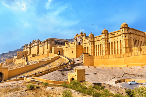 Jaipur: Private Tagestour mit dem Oldtimer