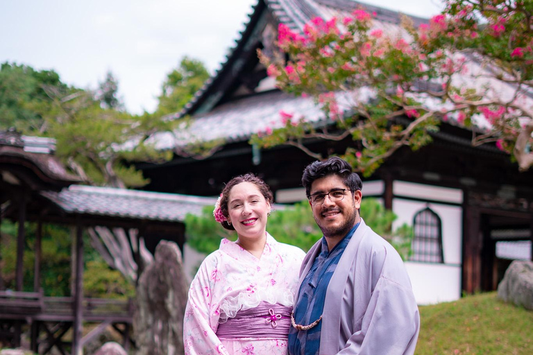 Kyoto : séance photo privée (Gion, Arashiyama, Fushimi Inari)