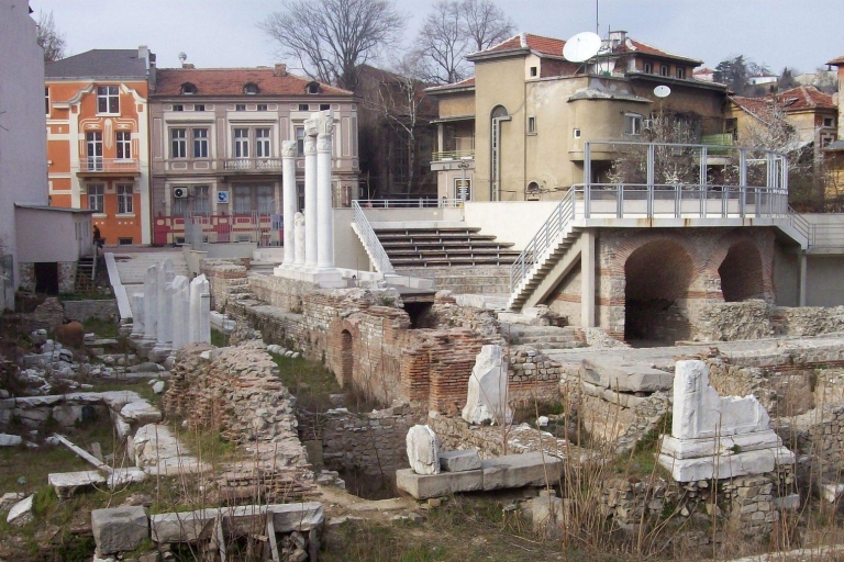 Plovdiv: Old Town Exploring Guide Roman Ruins & Rakia Drinks Plovdiv: Old Town Exploring Guide Roman Ruins & Wine Tasting